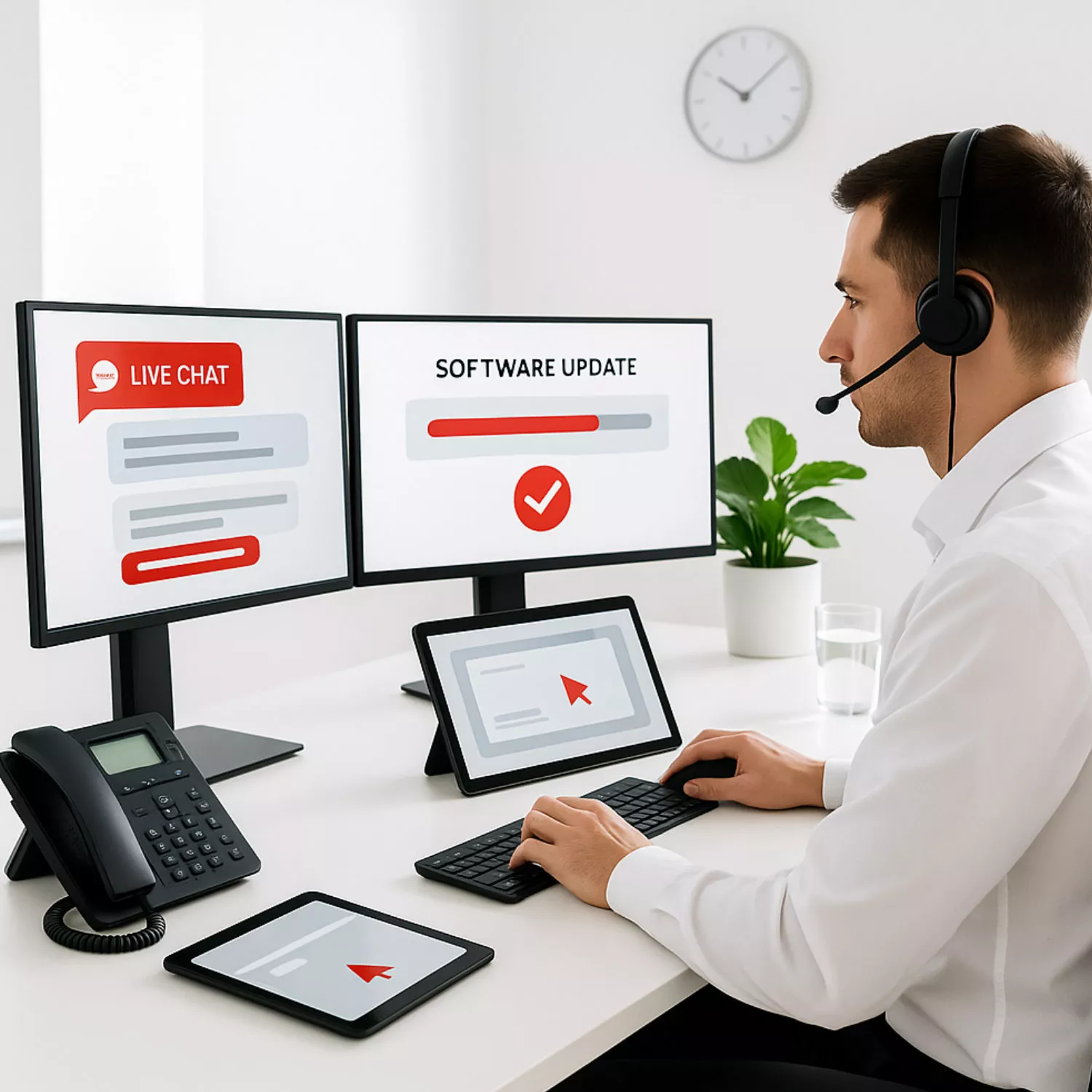 Real-Time-desk-services